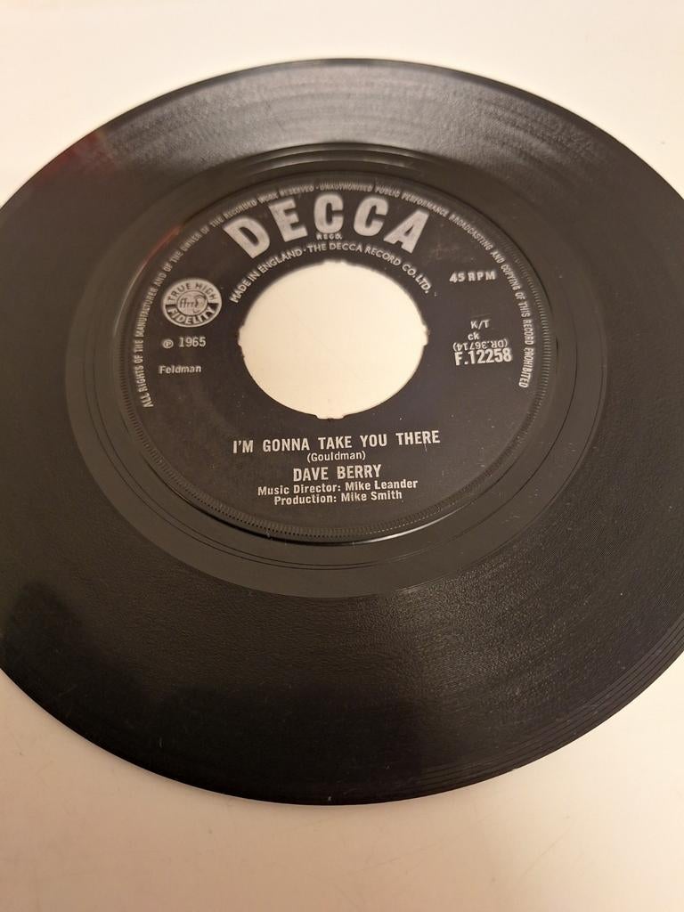 Dave Berry I'm gonna take you there, 1965., Cd's en Dvd's, Verzenden, 1960 tot 1980, Overige formaten