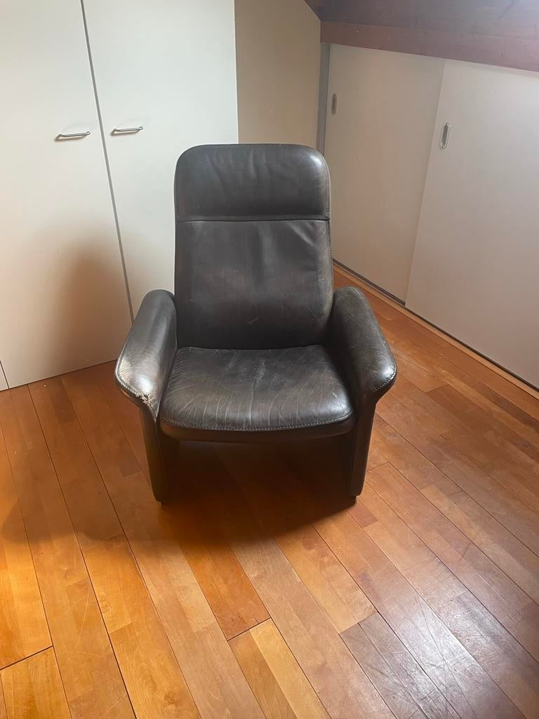 De Sede DS-50 relaxfauteuil — Vintage Look, Gebruikt, Leer, Ophalen of Verzenden, "1970
