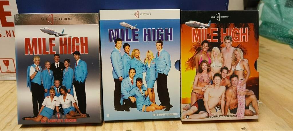 Mile High TV serie op dvd, Cd's en Dvd's, Dvd's | Tv en Series, Alle leeftijden, Ophalen of Verzenden, Zo goed als nieuw