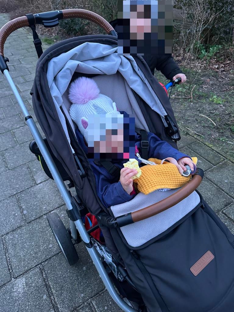 Mutsy Traveller kinderwagen met autostoeltje, Ophalen, Gebruikt, Combiwagen, Mutsy