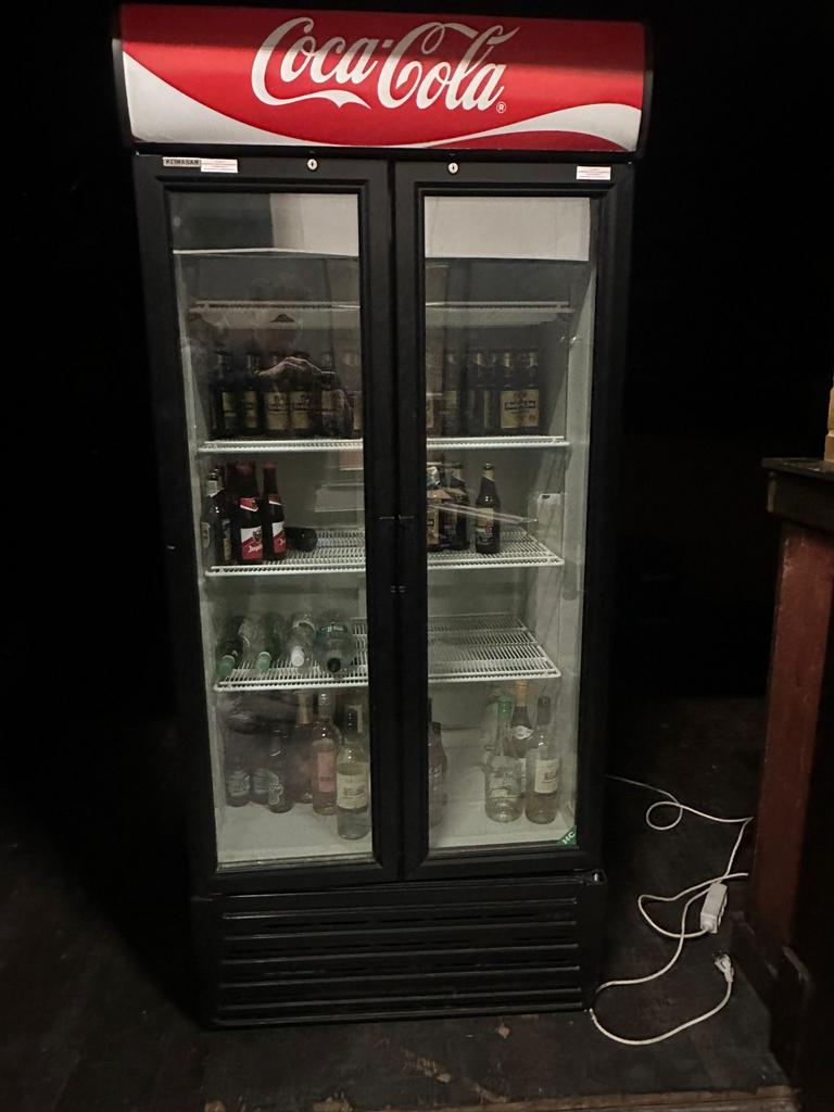 Coca-Cola Display Koelkast met Dubbele Deur, Ophalen, 200 liter of meer, 60 cm of meer, 160 cm of meer