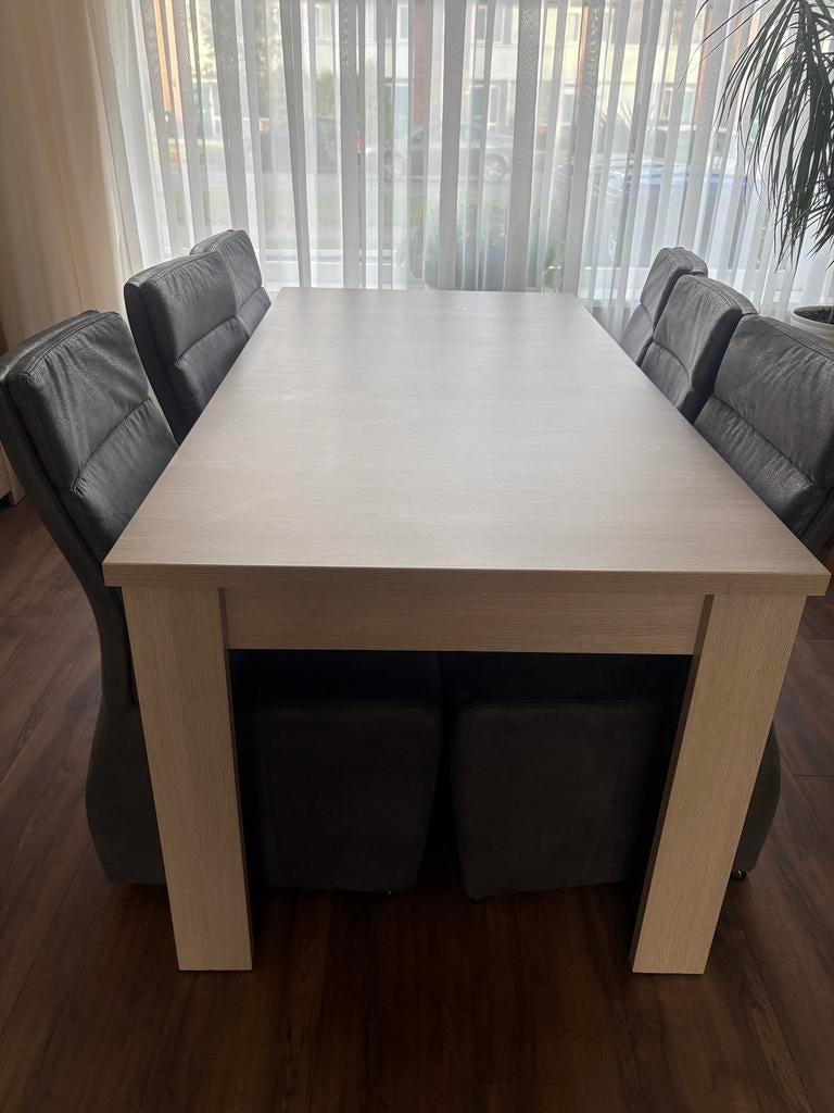 Eettafel, Ophalen, Gebruikt, Vierkant, 50 tot 100 cm