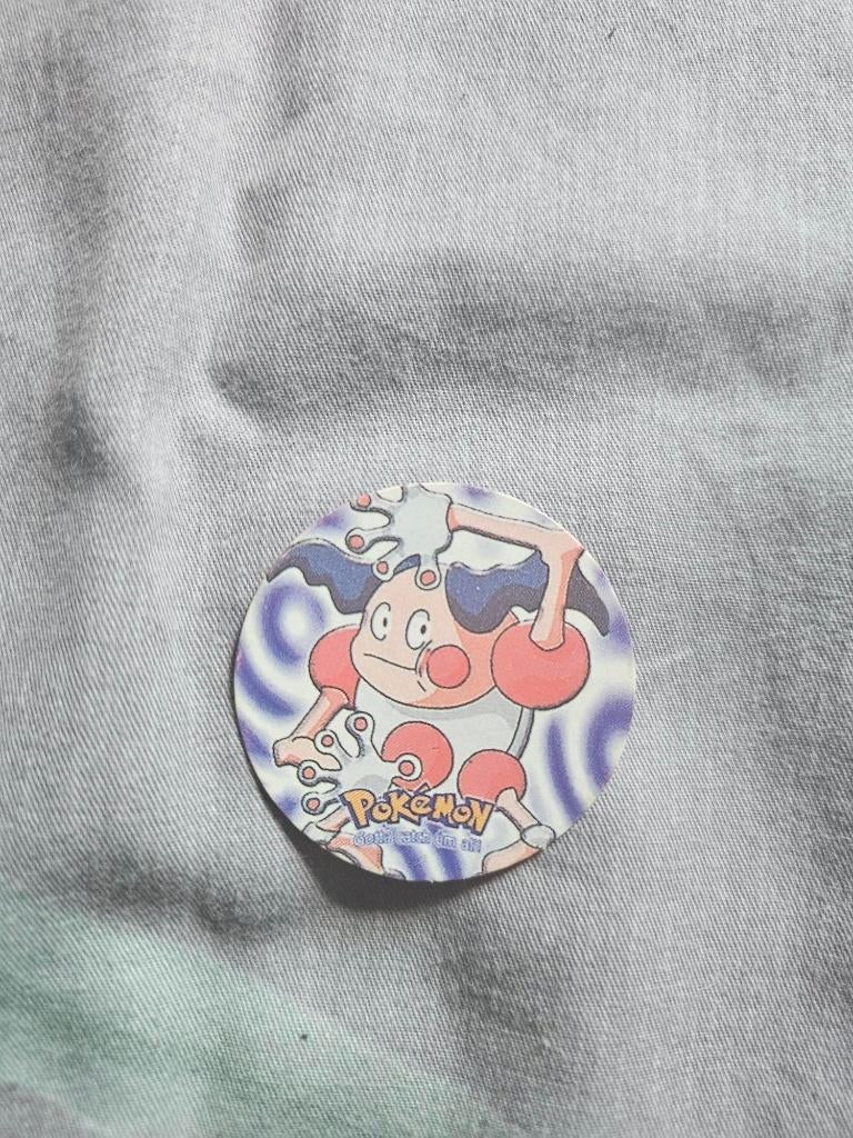 flippo pokemon uit Indonesie Mr Mime zeldzaam, Verzamelen, Flippo's, Ophalen of Verzenden, Losse flippo's