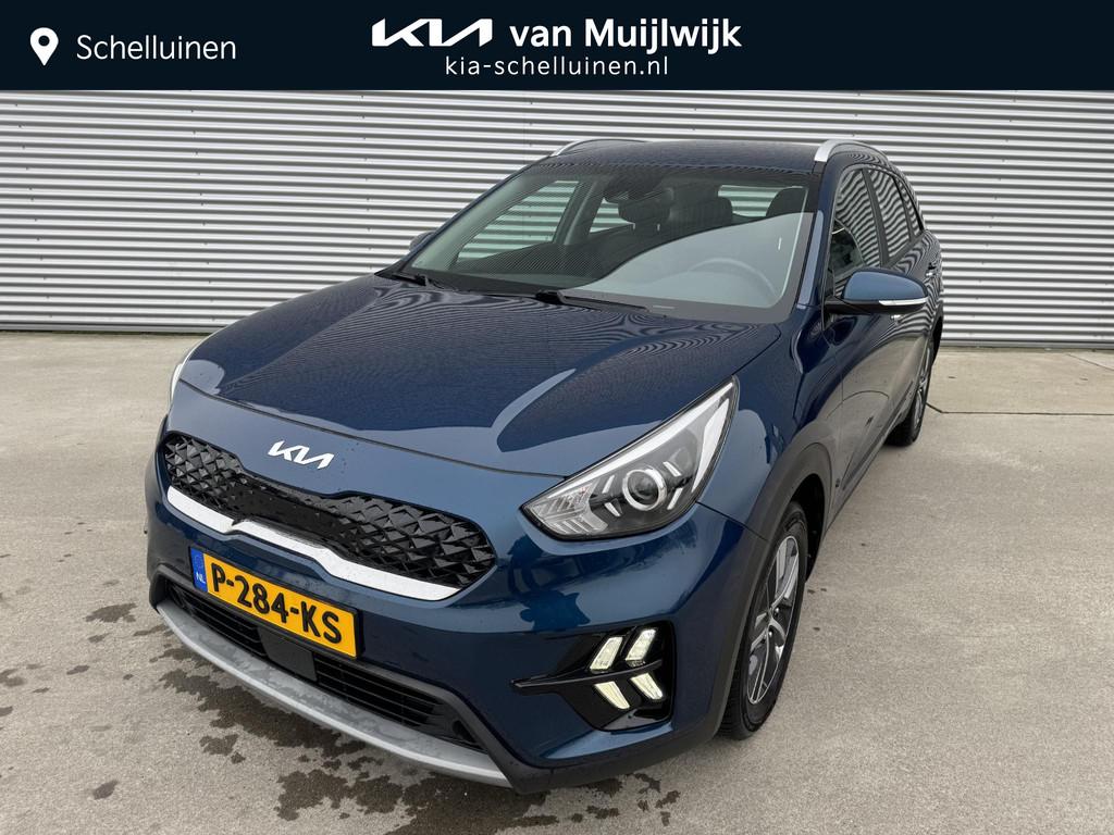 Kia Niro 1.6 GDi Hybrid DynamicLine NW door ons geleverd & o, Gebruikt, Euro 6, 2 kWh, Blauw
