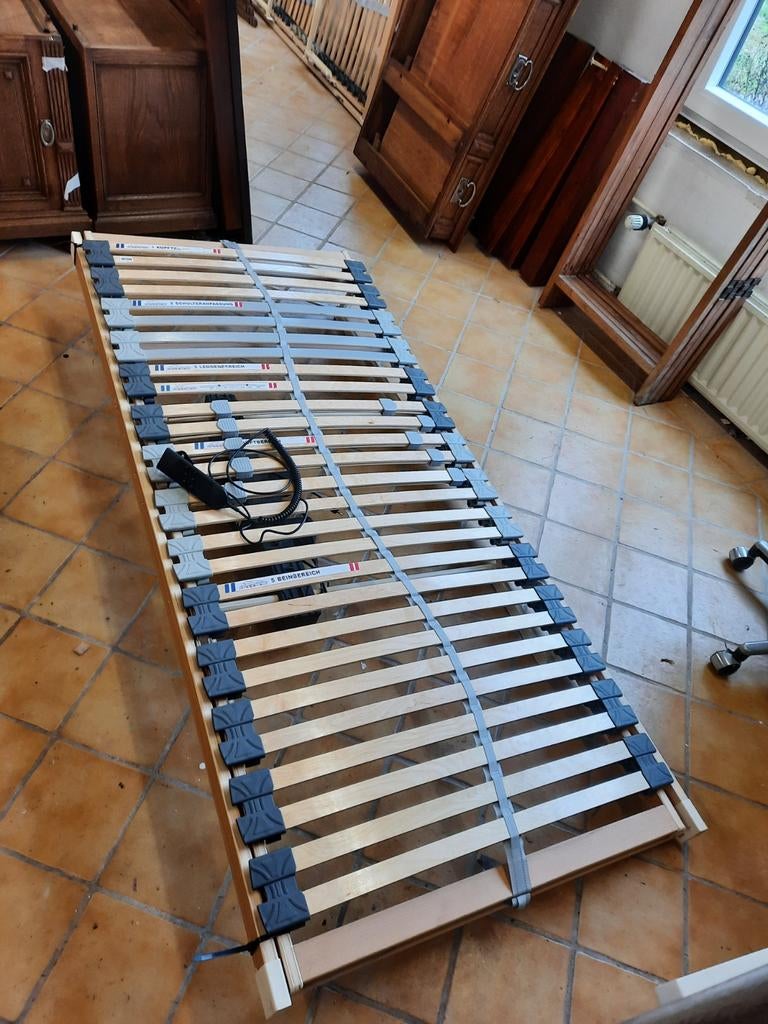 2 elektrische lattenbodems, Huis en Inrichting, Slaapkamer | Matrassen en Bedbodems, Ophalen