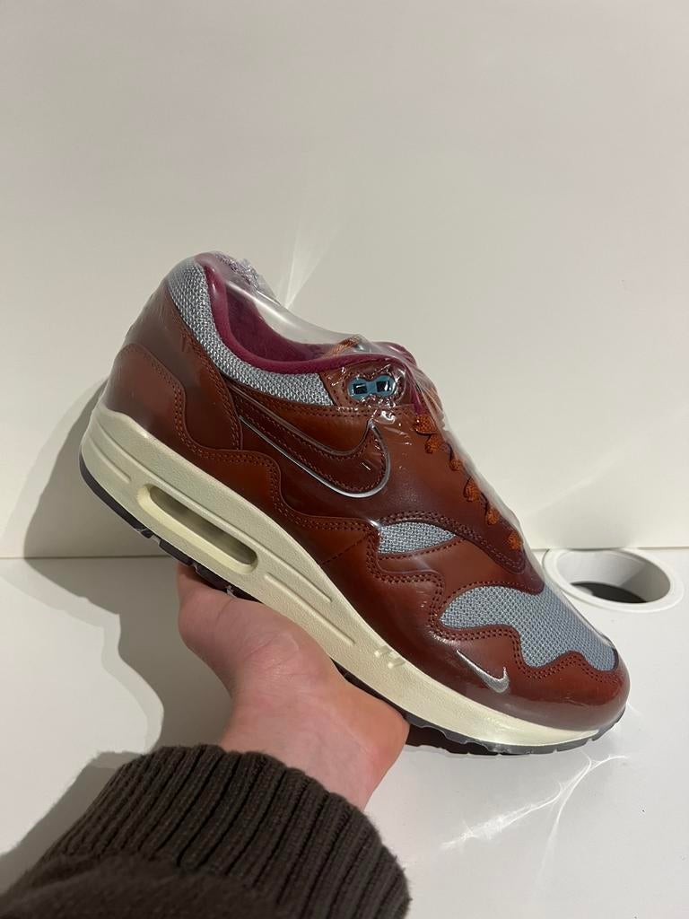 Nike air max 1 Patta Waves Dark Russet, Bruin, ., Nieuw, Ophalen of Verzenden