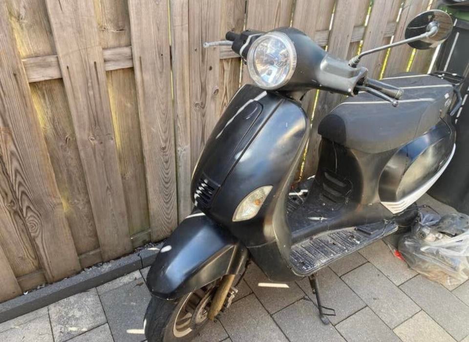 Gratis BTC IVA lux50 scooter project, Gebruikt, Benzine, Ophalen, Overige merken