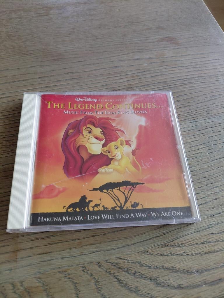 Lion King 2 the Legend continues cd. Disney., Ophalen of Verzenden, Gebruikt