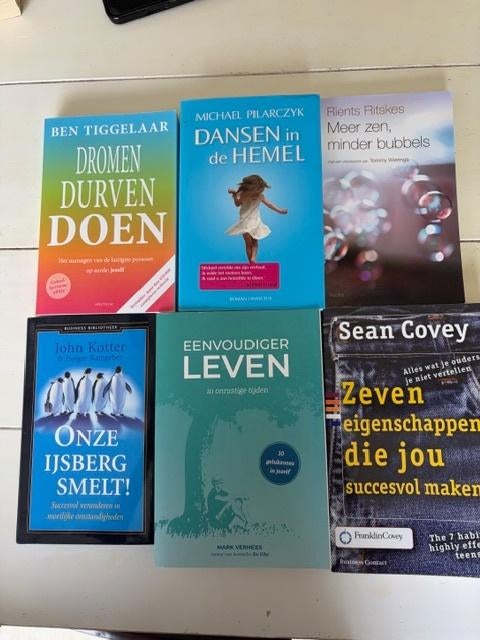Dromen, durven, doen / Meer Zen, minder bubbels etc., Boeken, Ophalen, Diverse auteurs, Zo goed als nieuw, Praktische filosofie