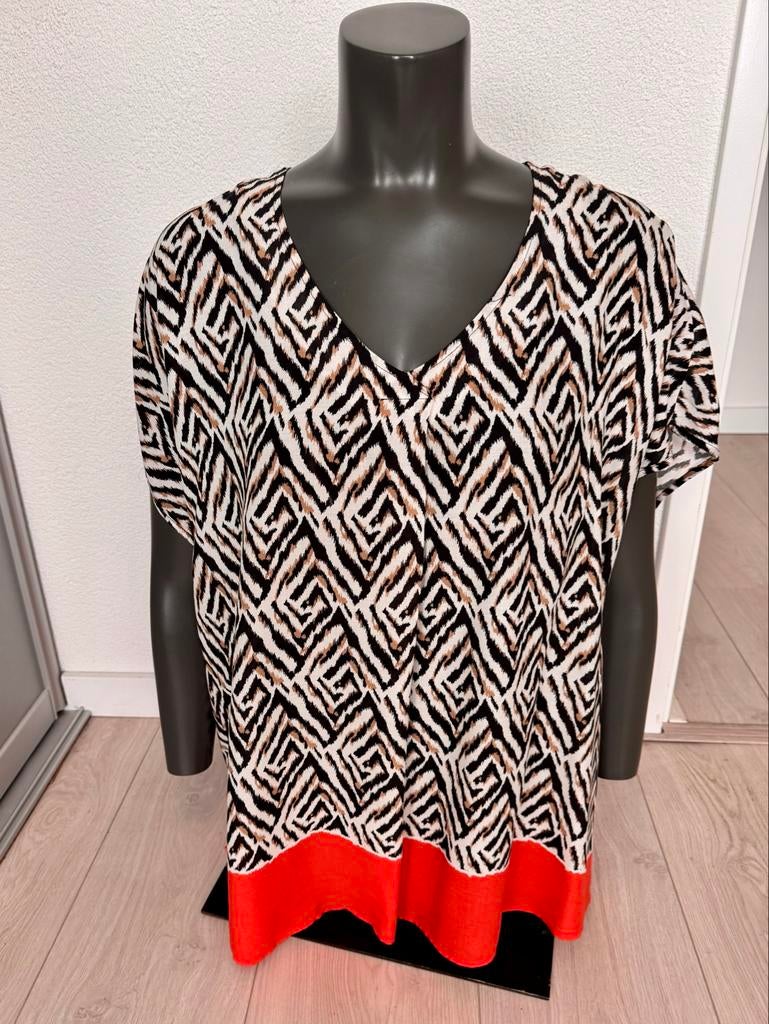 Gerry Weber Shirt Maat 48 - Oksel 68cm, Lengte 70cm, Kleding | Dames, Overige kleuren, Maat 46/48 (XL) of groter, Ophalen of Verzenden
