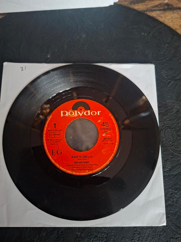 Bryan Ferry - Slave to love, Ophalen of Verzenden, Zo goed als nieuw, Pop