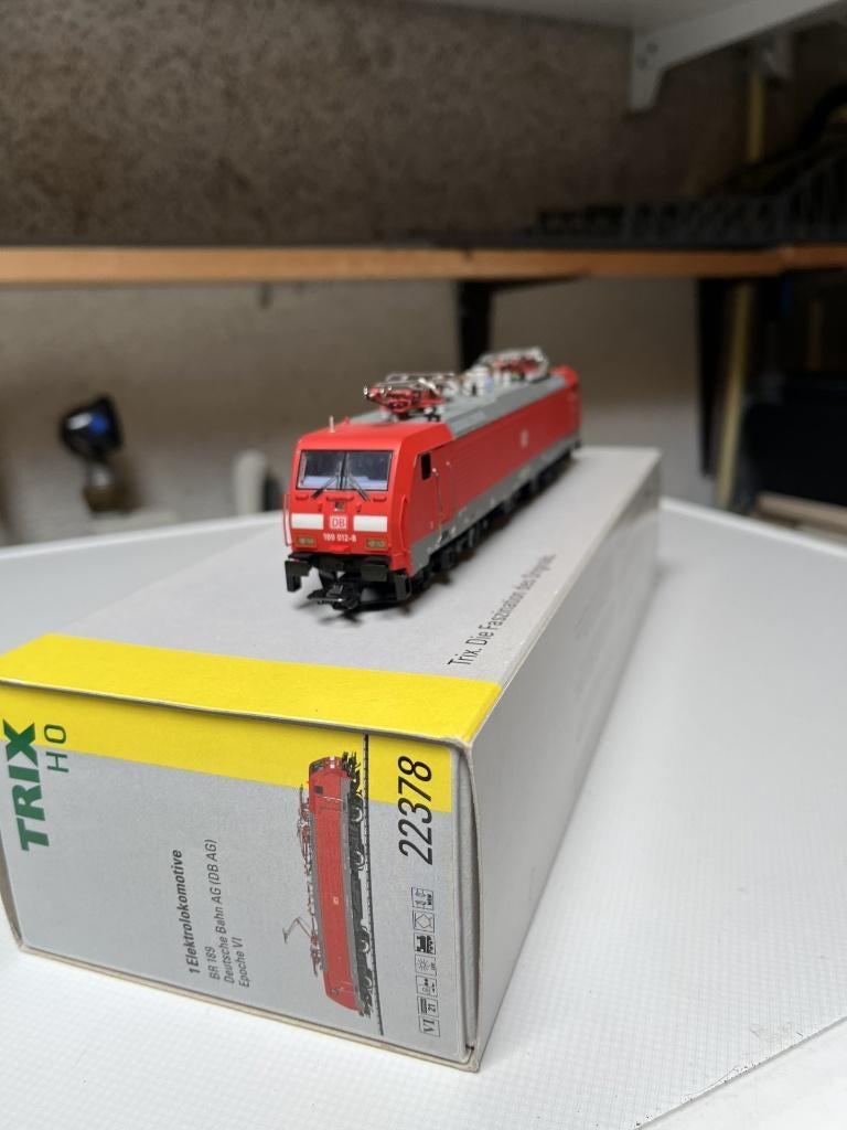 Trix 22378 Br 189 voor Marklin MFX digitaal zonder sound., Wisselstroom, Locomotief, Trix, Nieuw