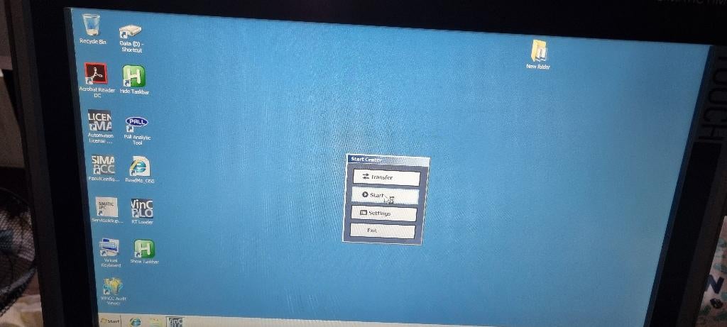 Siemens SIMATIC HMI 6AV7260-1DG30-0BX6 with 19" Touch Panel, Ophalen of Verzenden, Gebruikt