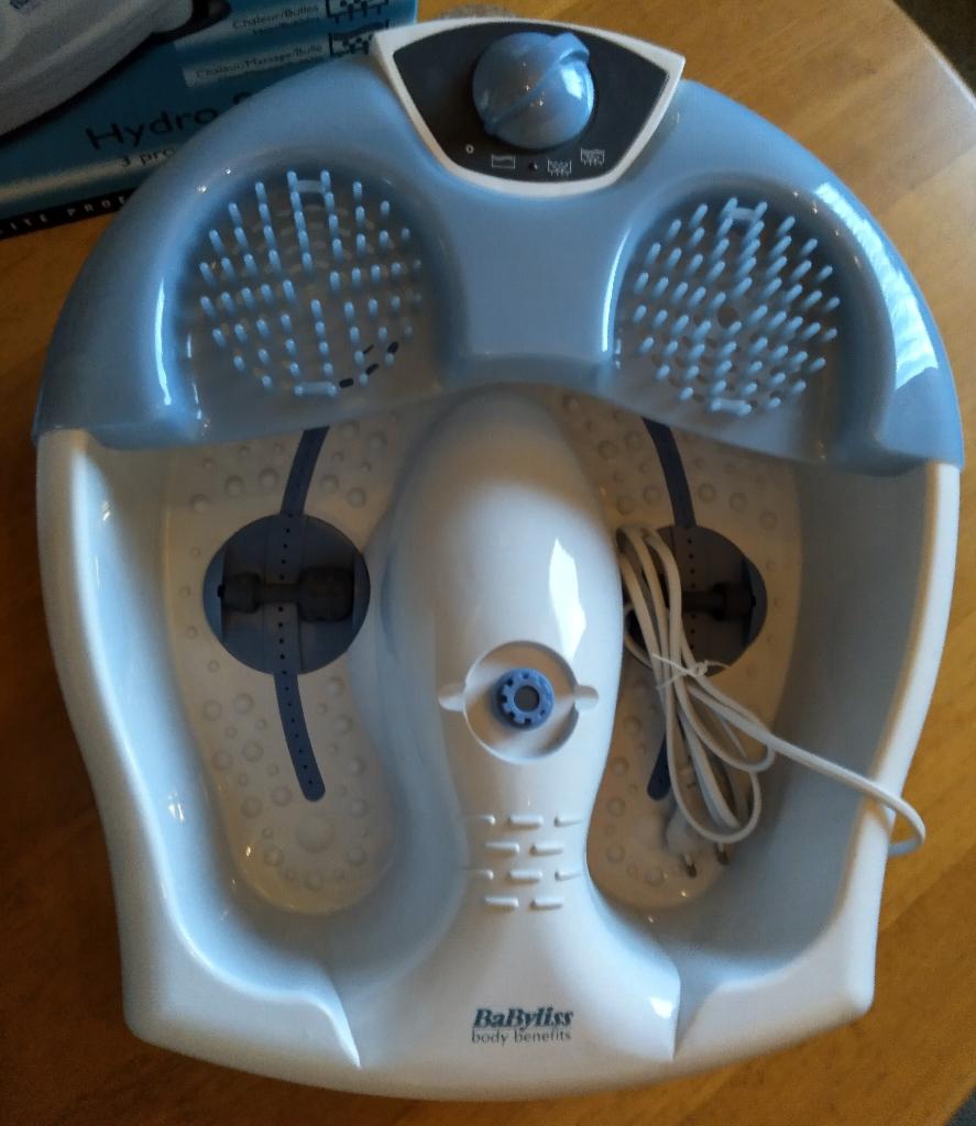 Babyliss Hydro Spa Plus Voetenmassagebad, Ophalen of Verzenden, Nieuw, Hand- en Voetverzorging