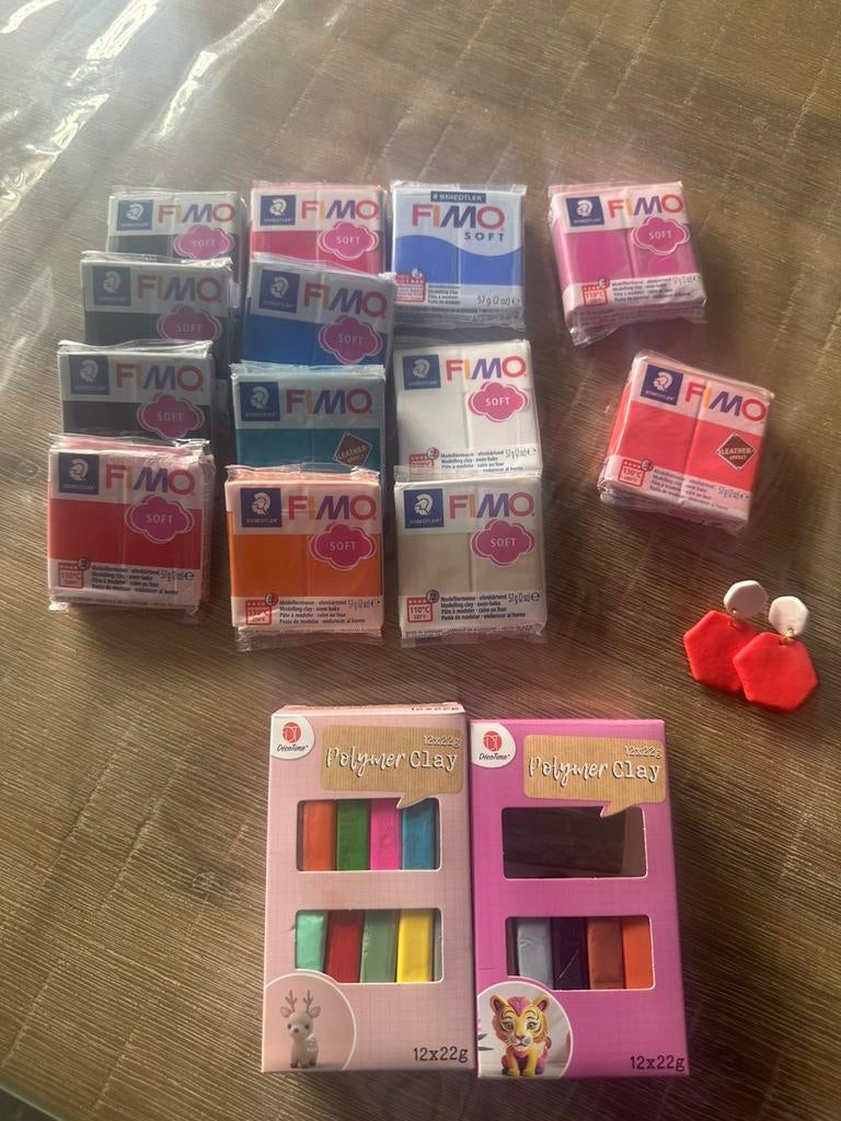 Fimo klei set, Ophalen of Verzenden, Zo goed als nieuw, Kraal