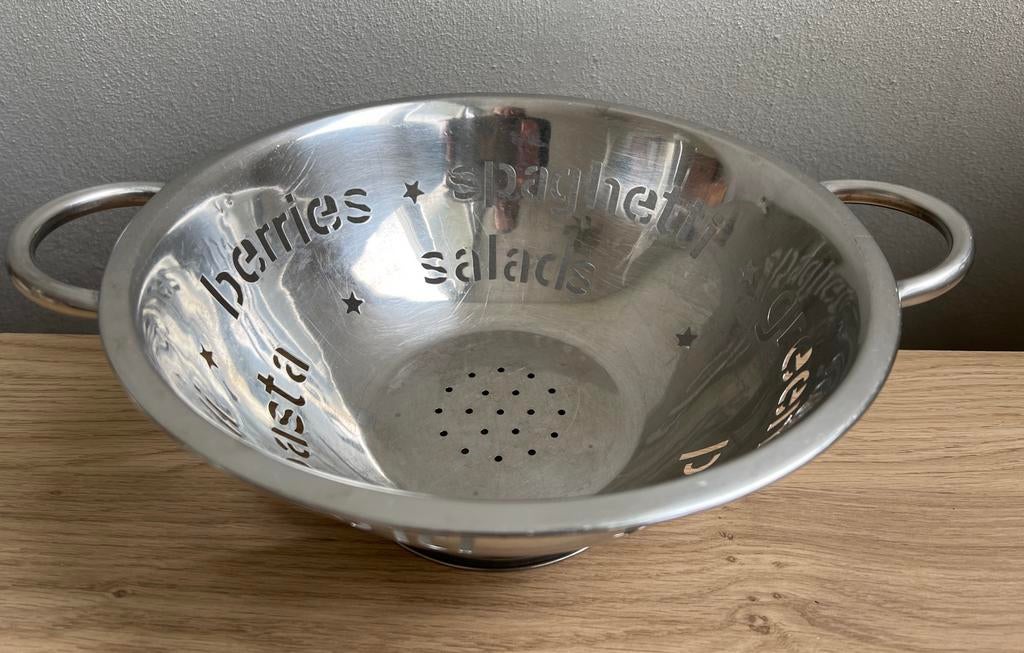 Vergiet, Zilver, Ophalen of Verzenden, Metaal, Overige typen