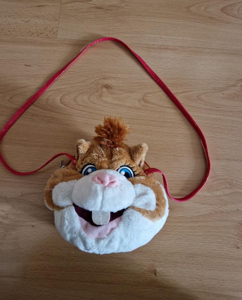 Albert heijn Hamster knuffels ah tas schoudertas roze, Ophalen of Verzenden, Zo goed als nieuw, Overige typen