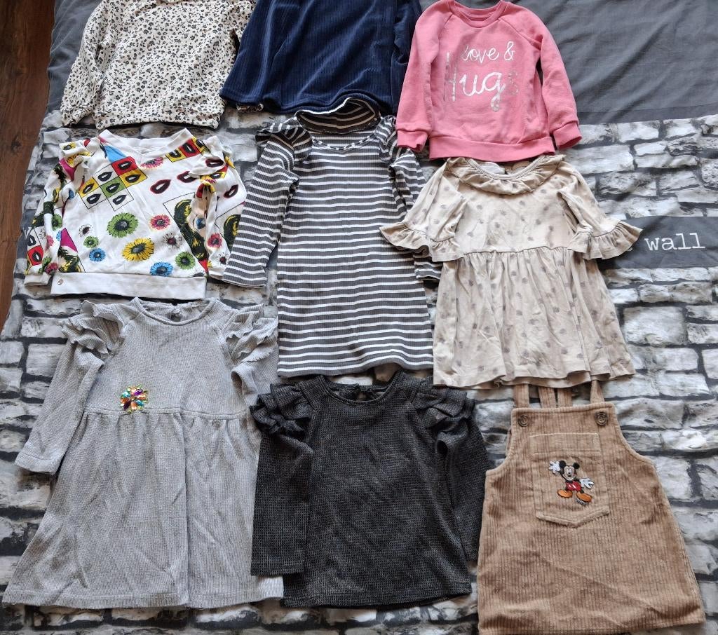 Herfst/winterkledingpakket meisje maat 92 oa lil'atelier, Verzenden, Gebruikt, Maat 92