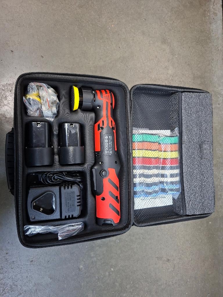 Nieuwe mini polijstmachine op accu 12 standen, Ophalen of Verzenden