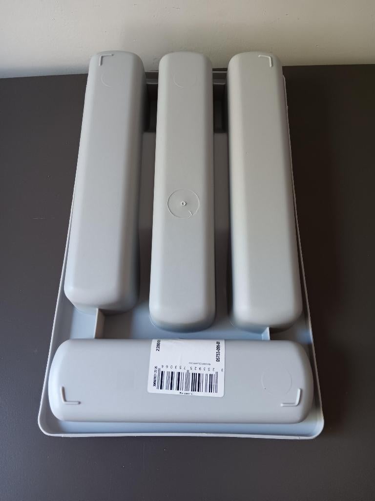 Curver bestekbak lade organiser lichtgrijs, Huis en Inrichting, Keuken | Keukenbenodigdheden, Ophalen of Verzenden, Zo goed als nieuw