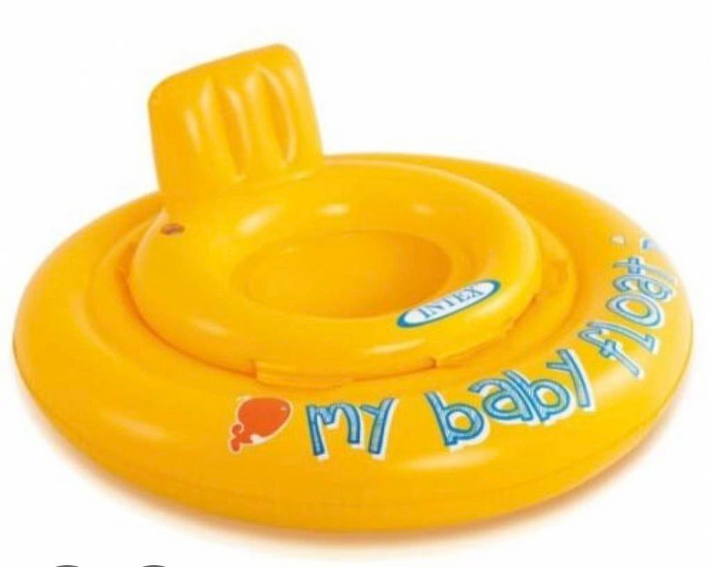 Intex My Baby Float Zwemband - Geel, Ophalen, Nieuw