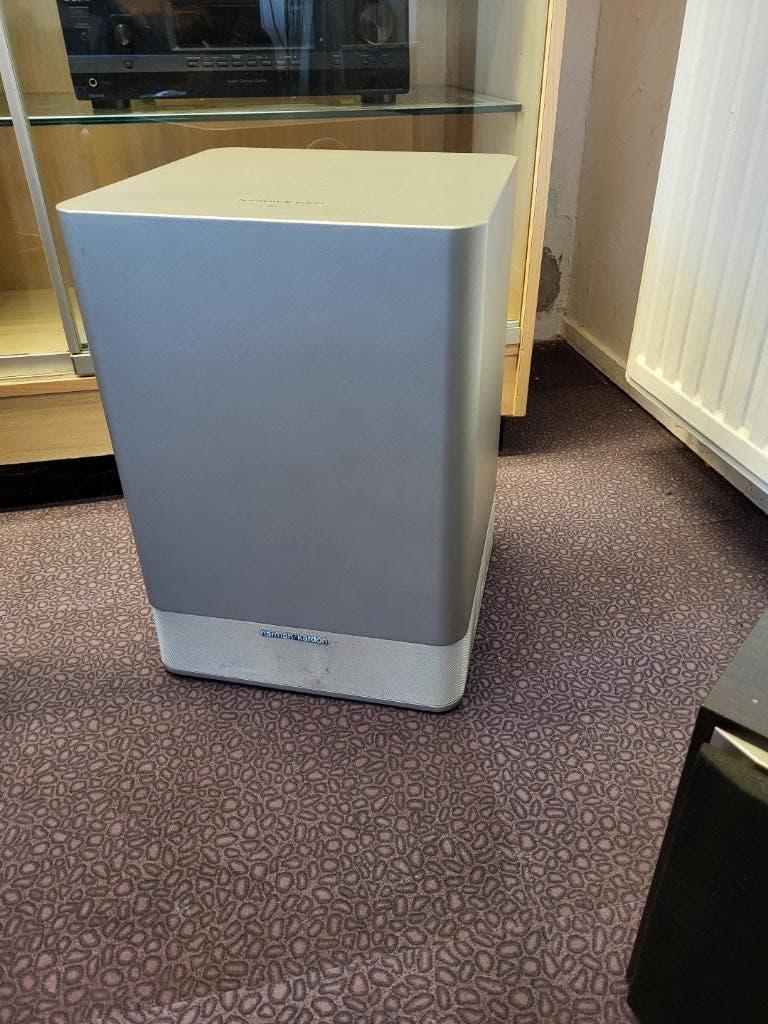 Subwoofer Harman Kardon TS71/230, Overige merken, Gebruikt, Subwoofer, Ophalen of Verzenden