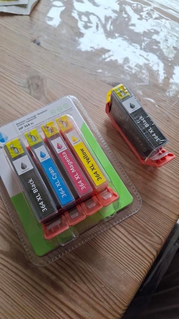 Printerinkt voor HP printers - 364 XL cartridges, Ophalen, Nieuw, Cartridge, Ink&print