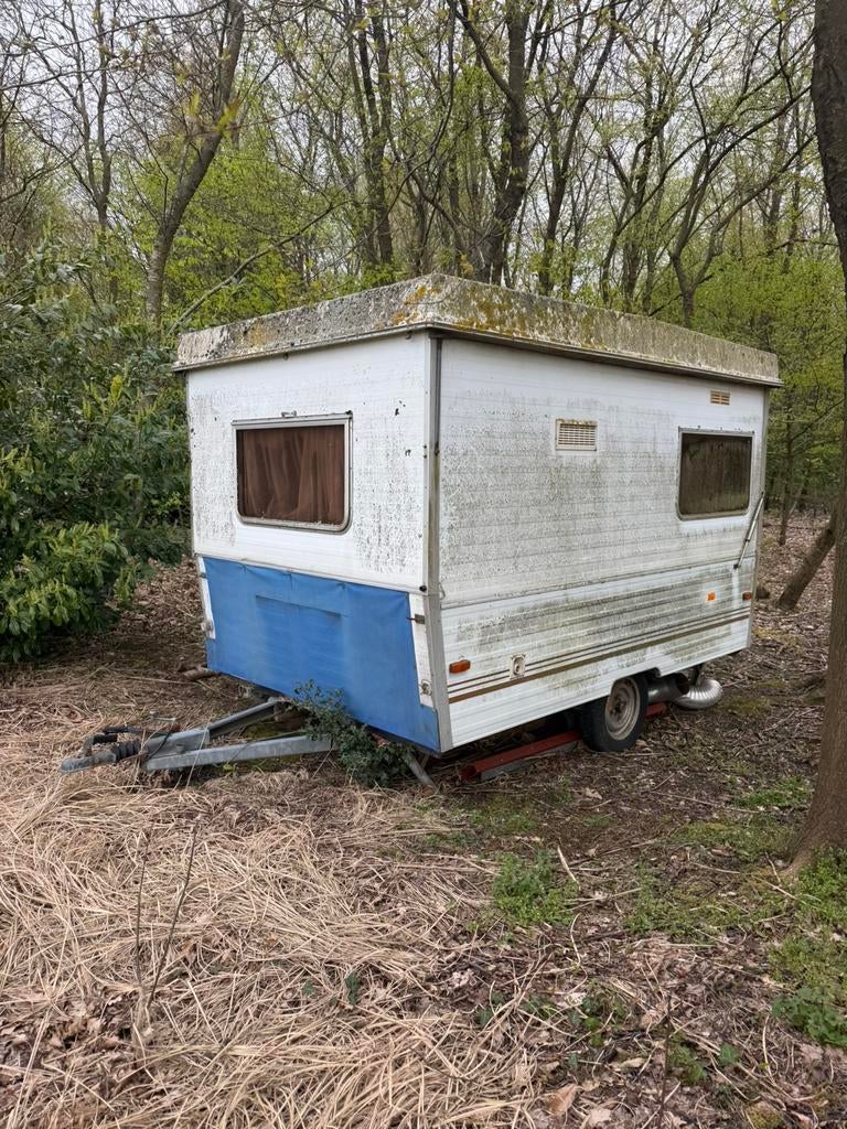 Casita retro klap caravan 750 kg moet weg belgie ophalen, Ophalen of Verzenden