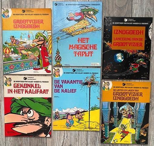 Iznogoedh , 6 albums/ 1e druk - i.z.g.st. Zie omschrijving !, Boeken, Tabary, Ophalen of Verzenden, Zo goed als nieuw, Meerdere stripboeken