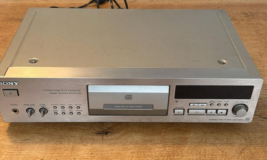 Sony CDP-XB920 CD speler – ES/QS serie – uniek model, Ophalen of Verzenden, Gebruikt, Sony