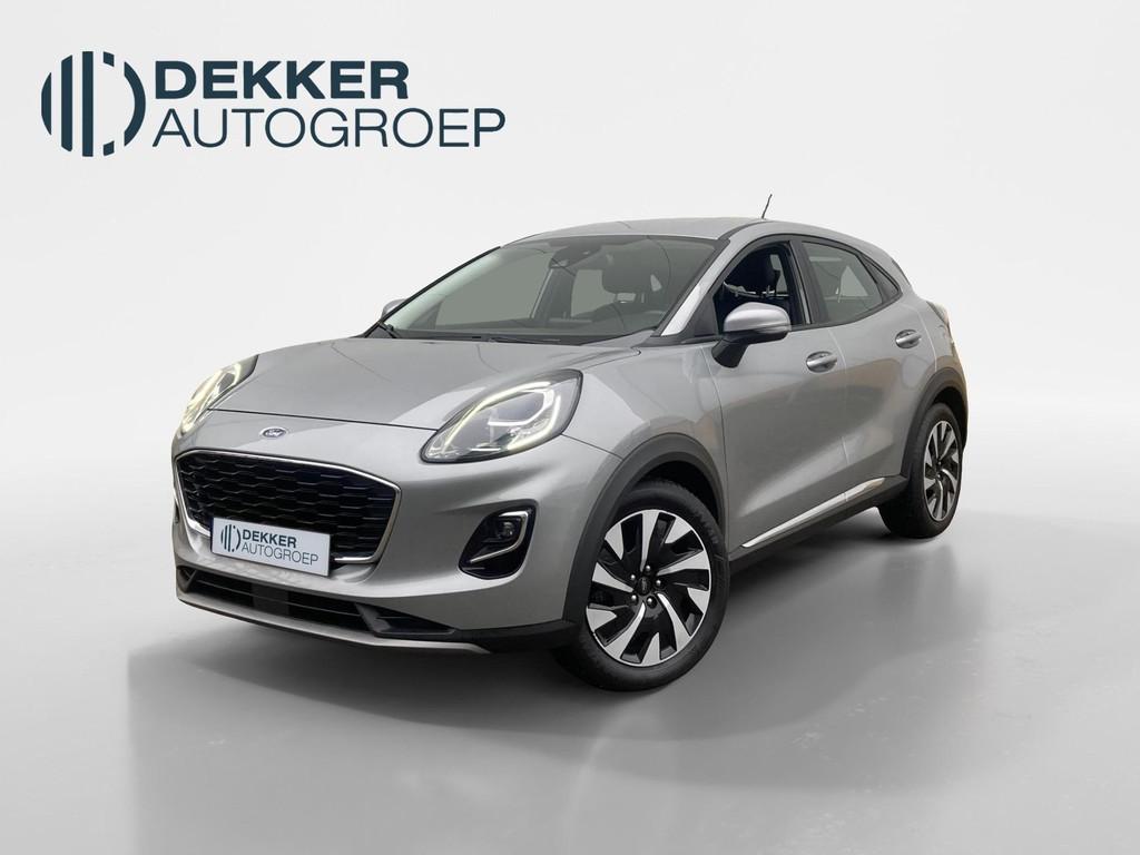 Ford Puma 1.0 EcoBoost 125pk Titanium Navigatie-Apple Carpla, Euro 6, Origineel Nederlands, Bedrijf, Handgeschakeld