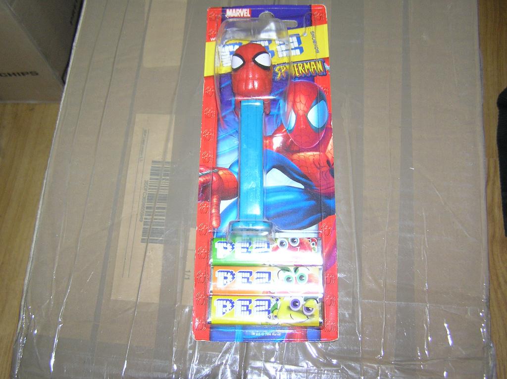 Spiderman PEZ snoep automaat nieuw, Ophalen of Verzenden, Superheld, Nieuw, Gebruiksvoorwerp