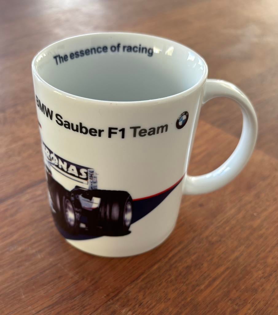 BMW Sauber F1 Team mok, Ophalen of Verzenden, Zo goed als nieuw, Formule 1