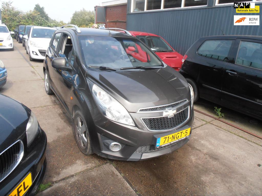 Chevrolet Spark 1.2 16V LT airco elek pak nap apk, Voorwielaandrijving, Gebruikt, 4 cilinders, Bruin