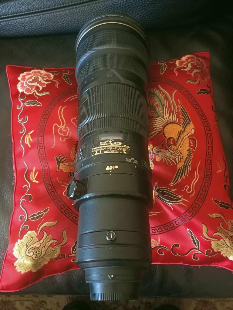 Nikon 500mm f/4 VR II 500/4 AF S G Lens Complete with Case, Gebruikt, Nikon, Nikon, Nikon