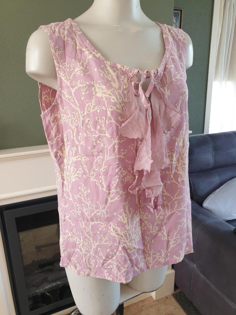 Noa Noa prachtige lila paarse shirt top M 38 40, Kleding | Dames, Maat 38/40 (M), Paars, Zo goed als nieuw, Zonder mouw