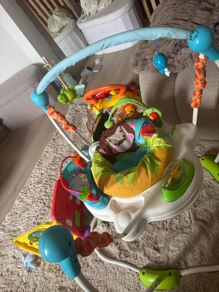 Baby Jumper - gebruikt, Ophalen of Verzenden, Zo goed als nieuw, Overige typen, Met geluid