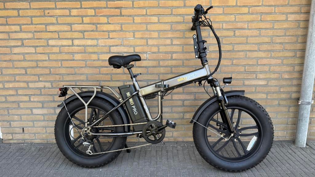 SkyJet Nitro Pro vouwfiets, Fietsen en Brommers, Elektrische fietsen, Ophalen, Gebruikt, 30 tot 50 km per accu, Overige merken
