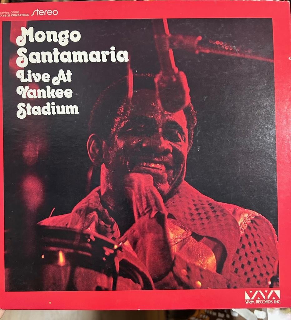 Mongo Santamaria: Live at Yankee Stadium (lp), 1960 tot 1980, Ophalen of Verzenden, Zo goed als nieuw, 12 inch