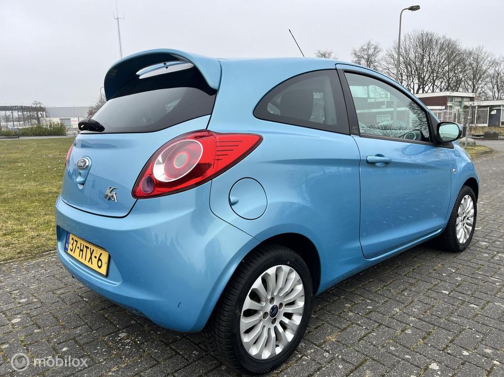 Ford Ka 1.2 Titanium / NAP / Airco / APK /, Auto's, Voorwielaandrijving, Stof, Gebruikt, 1242 cc
