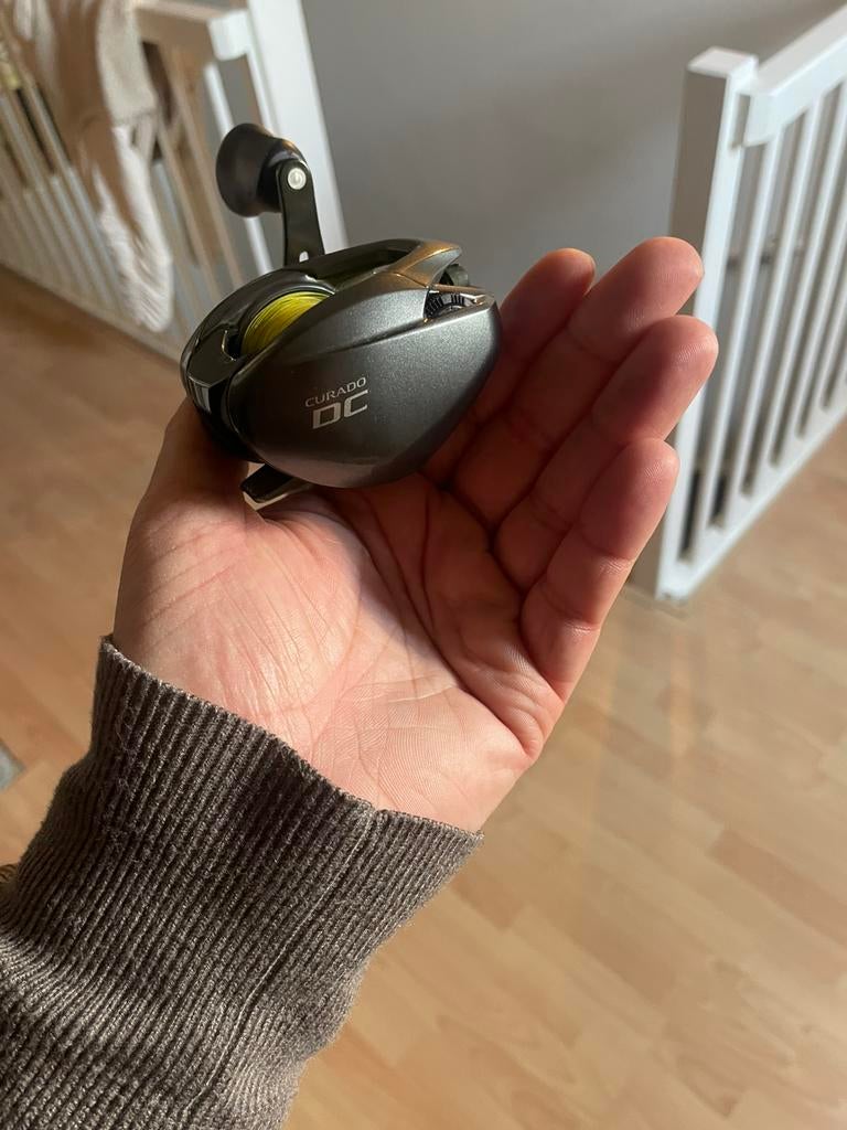 Shimano curado dc, Ophalen, Zo goed als nieuw, Molen