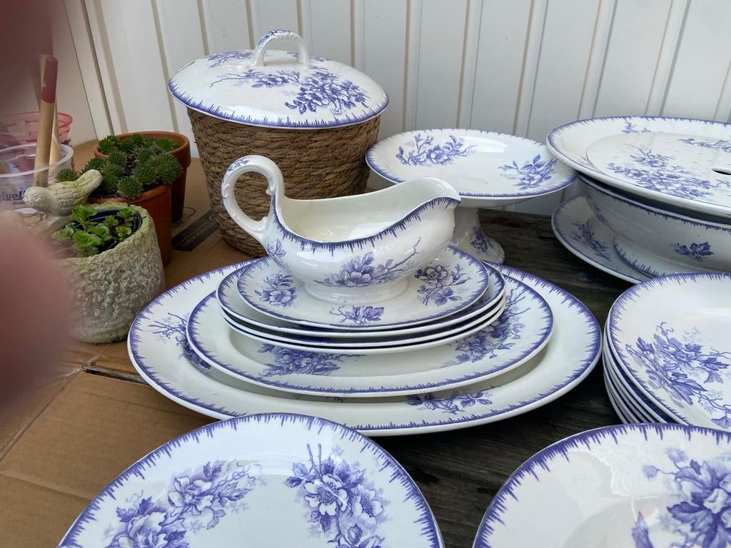 Societe Ceramique Maestricht decor Olga servies, Antiek en Kunst, Ophalen