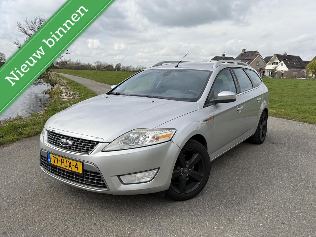 Ford Mondeo Wagon 2.3 16V GHIA | AUTOMAAT | CARPLAY | LUXE!, Gebruikt, Zwart, 4 cilinders, Mondeo