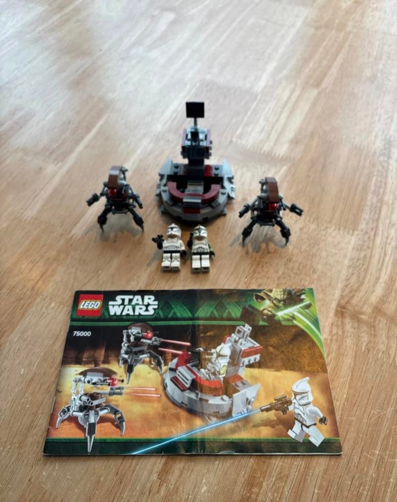 LEGO Star Wars 75000 Clone Troopers vs Droidekas, Kinderen en Baby's, Speelgoed | Duplo en Lego, Ophalen of Verzenden, Zo goed als nieuw