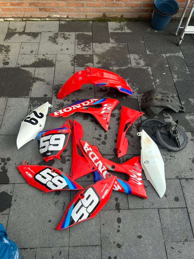 Honda crf 450 r kappenset 2018-2021, Ophalen, Gebruikt