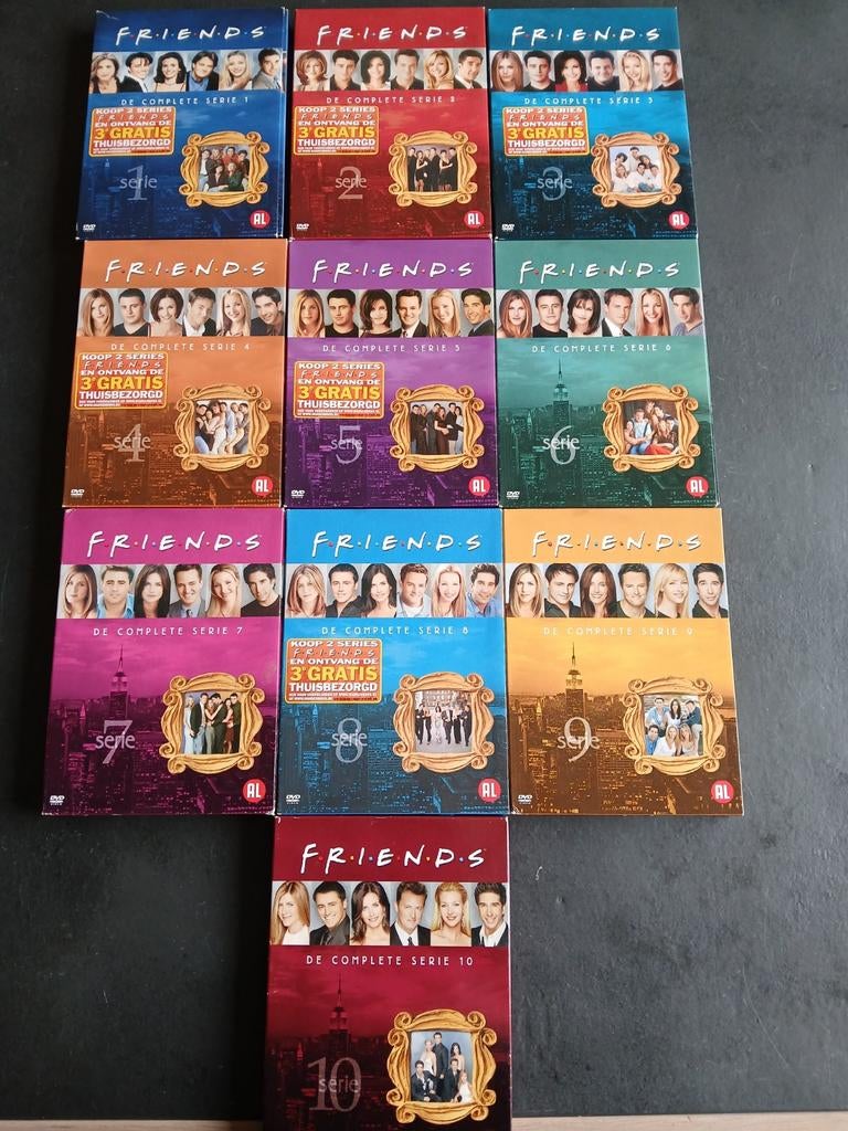 Complete serie friends, Cd's en Dvd's, Dvd's | Tv en Series, Alle leeftijden, Ophalen of Verzenden, Zo goed als nieuw, Komedie