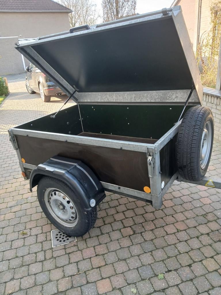 Powertrailer   Baggagewagen., Auto diversen, Aanhangers en Bagagewagens, Ophalen, Zo goed als nieuw