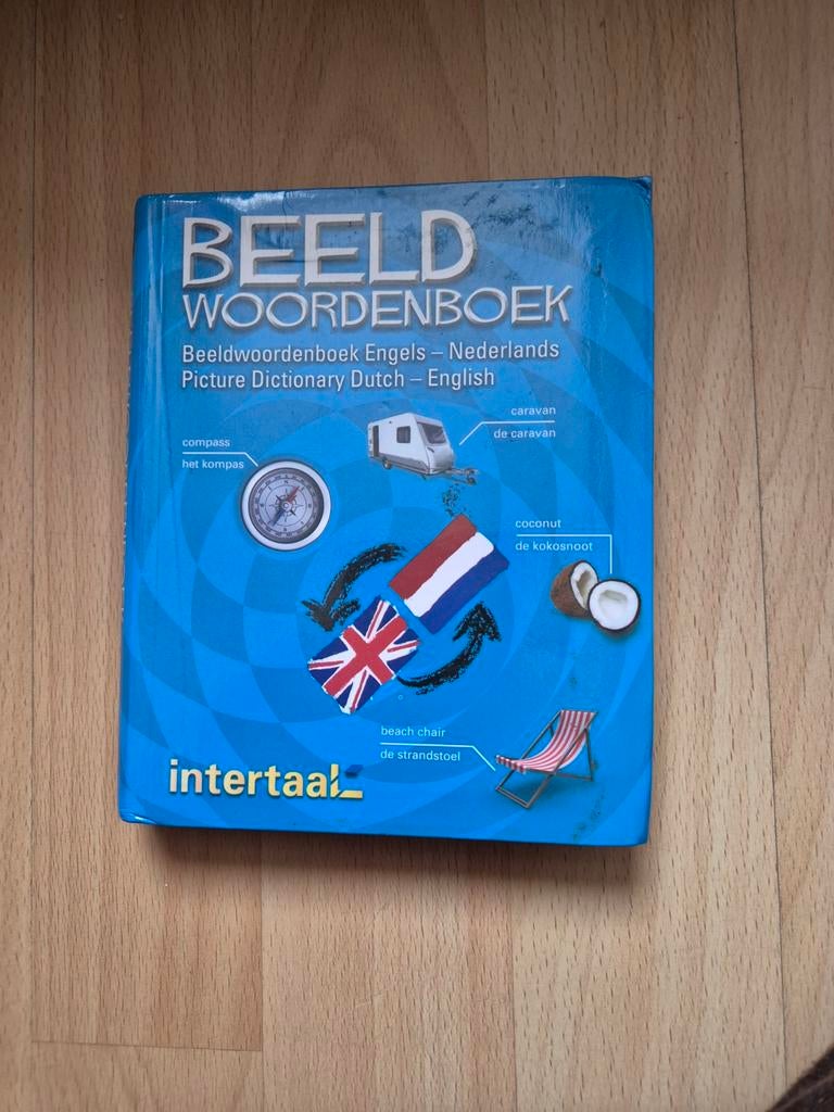 Beeldwoordenboek Engels - Nederlands, Ophalen of Verzenden, Engels