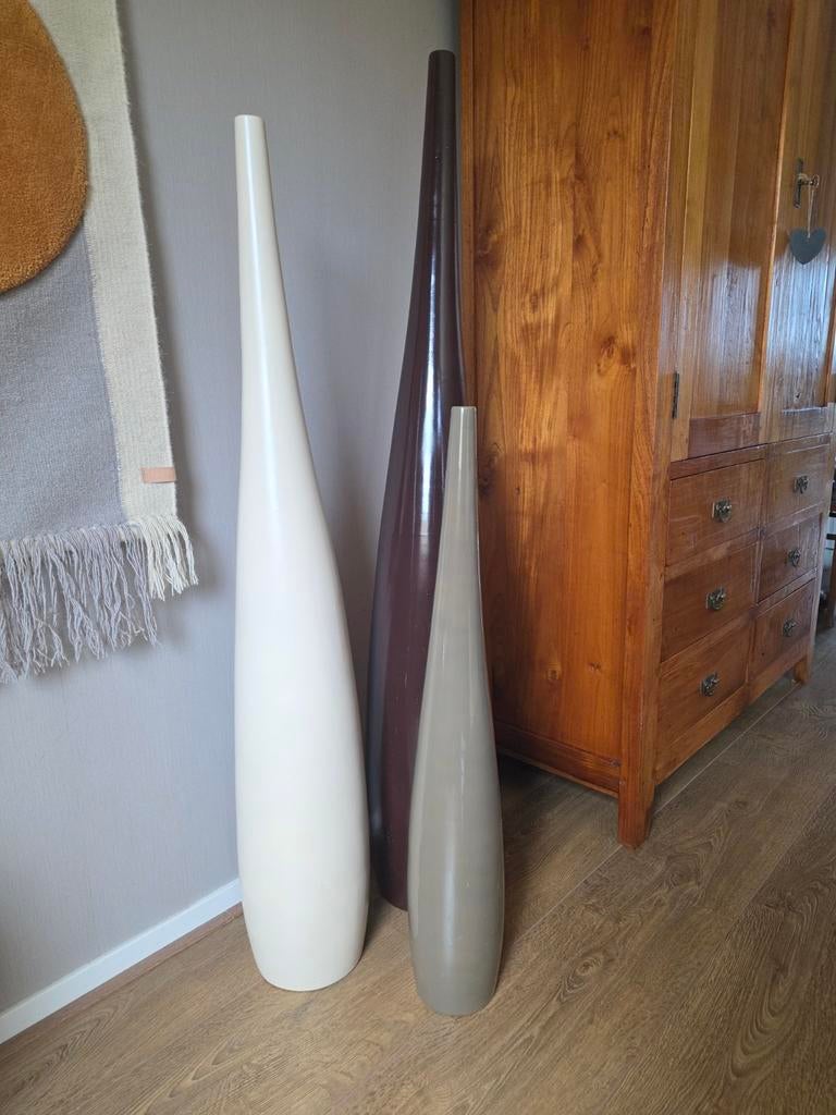 Grote vazen, Huis en Inrichting, Woonaccessoires | Vazen, Ophalen, Overige kleuren, Minder dan 50 cm, Glas