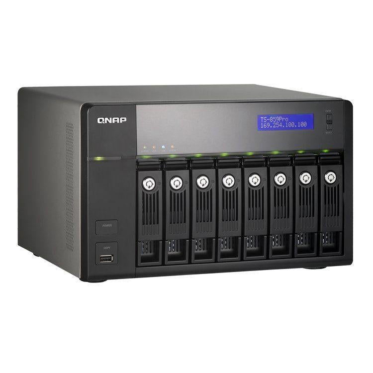 2 X QNAP TS-859 Pro - 8-Bay NAS [QNAP1[QNAP3] 6-4, Ophalen of Verzenden, Zo goed als nieuw
